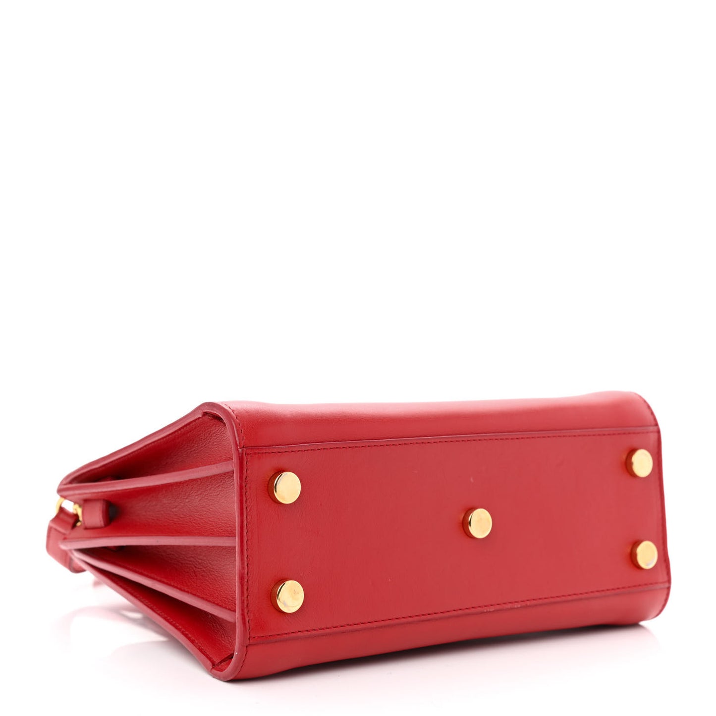 Calfskin Nano Sac De Jour Lipstick Red