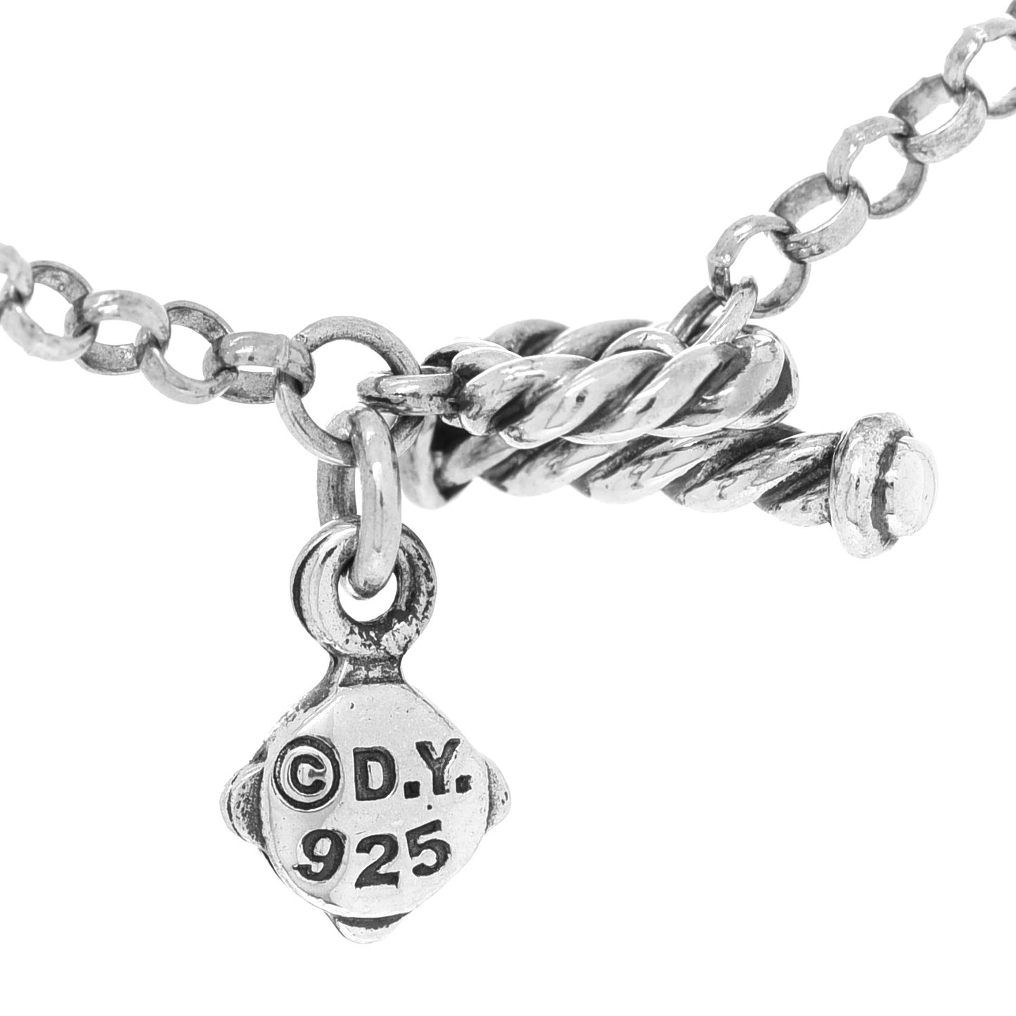 Sterling Silver Freshwater Pearl Bead Chain Necklace