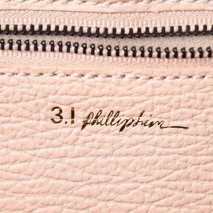 3.1 Phillip Lim 3.1 Textured Calfskin Large Pashli Satchel Blush 6 of 8