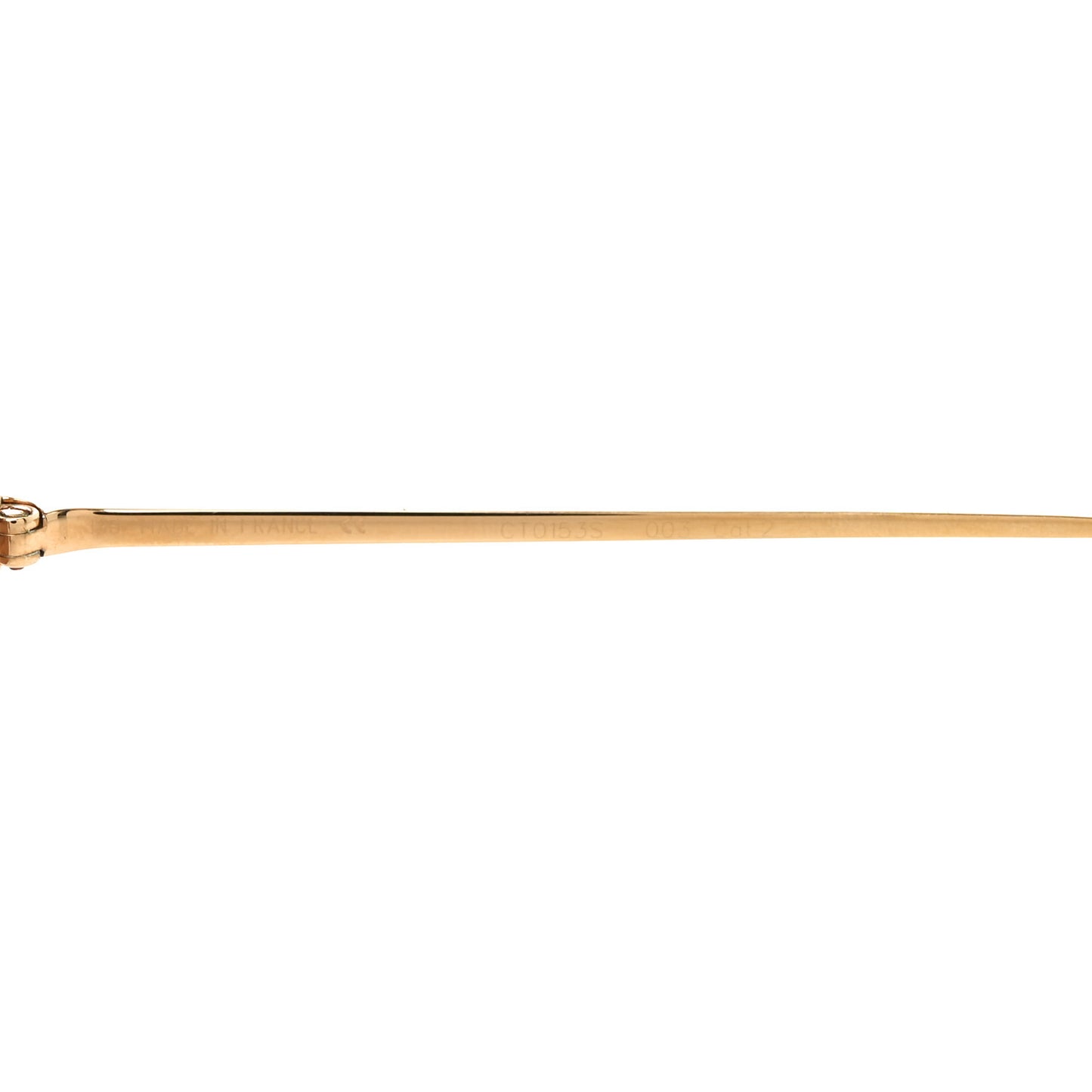 Signature C De Cartier Sunglasses Gold