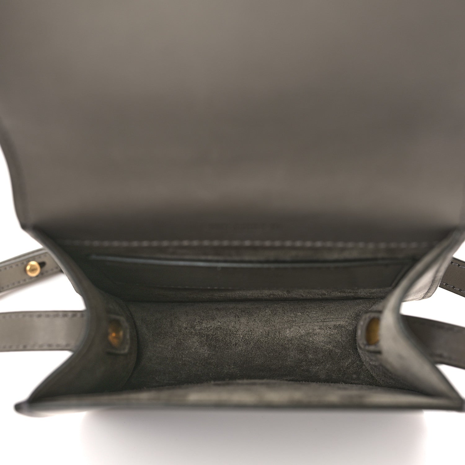 Saint Laurent Smooth Calfskin North South Kaia Satchel Grey 5 of 11