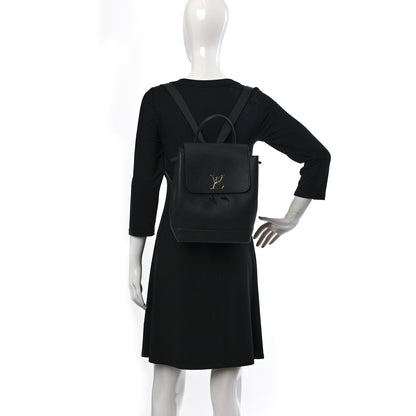 Louis Vuitton Calfskin Lockme Backpack Black 2 of 8