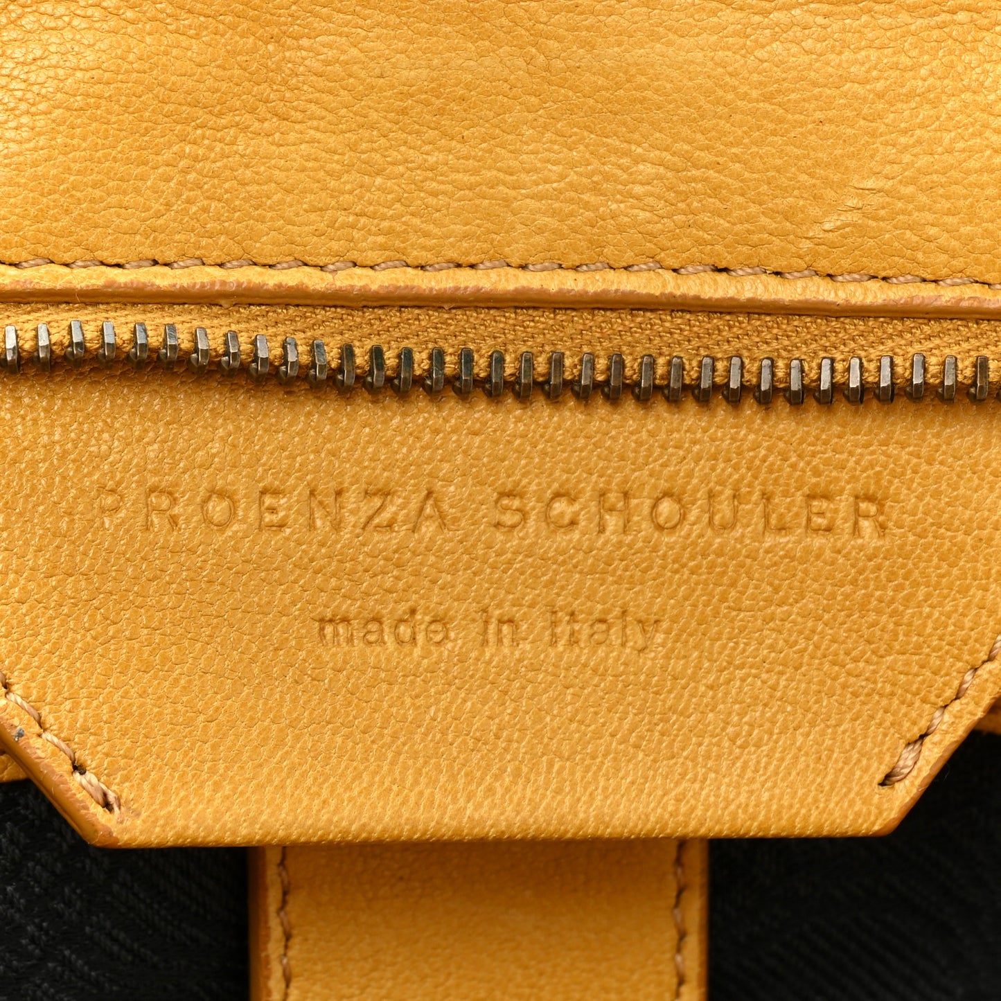 Lambskin Medium PS1 Satchel Mustard