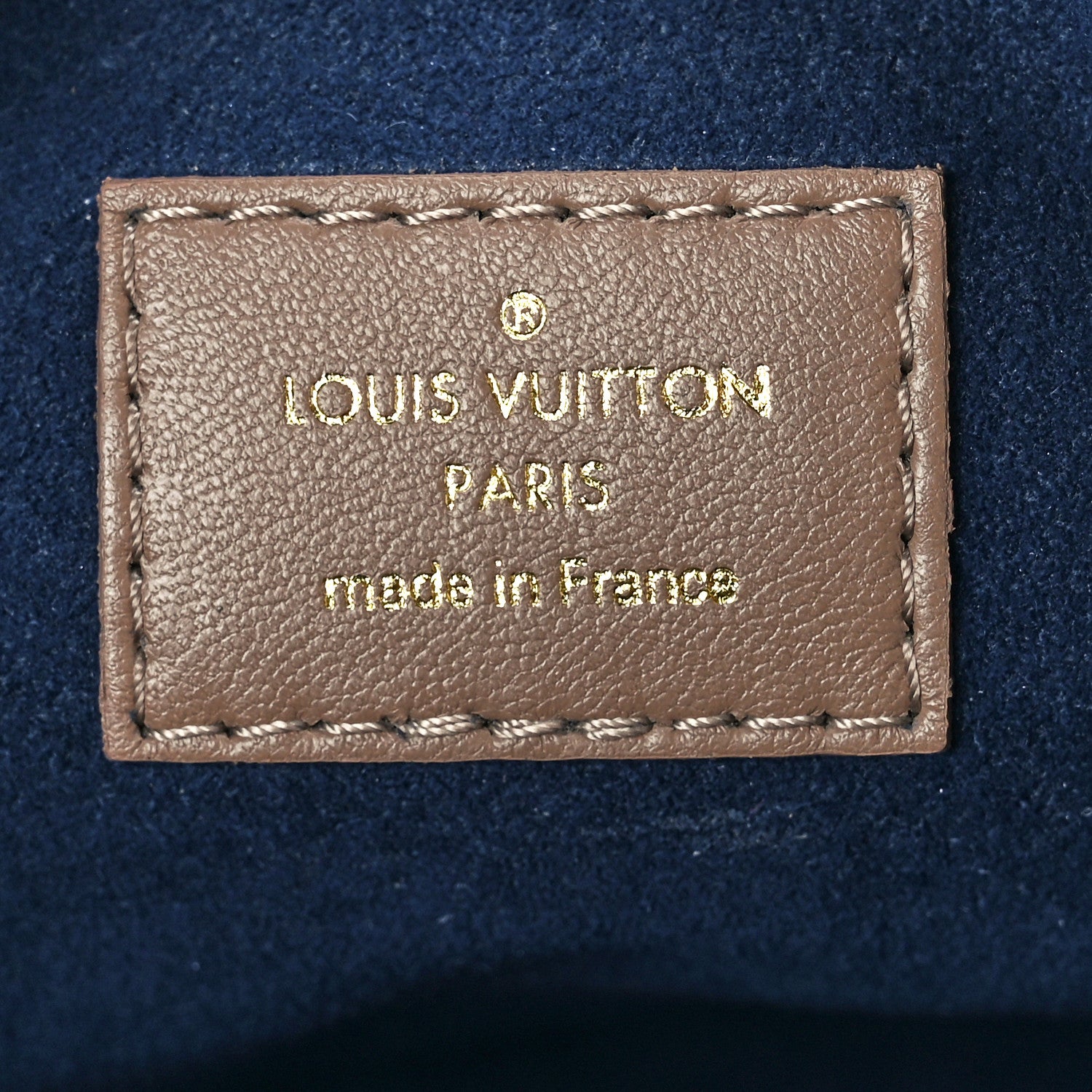 Louis Vuitton Lambskin Embossed Monogram Coussin PM Taupe 6 of 10
