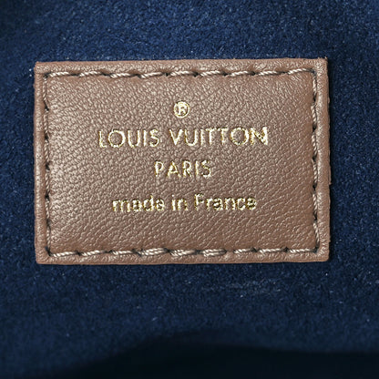 Louis Vuitton Lambskin Embossed Monogram Coussin PM Taupe 6 of 10