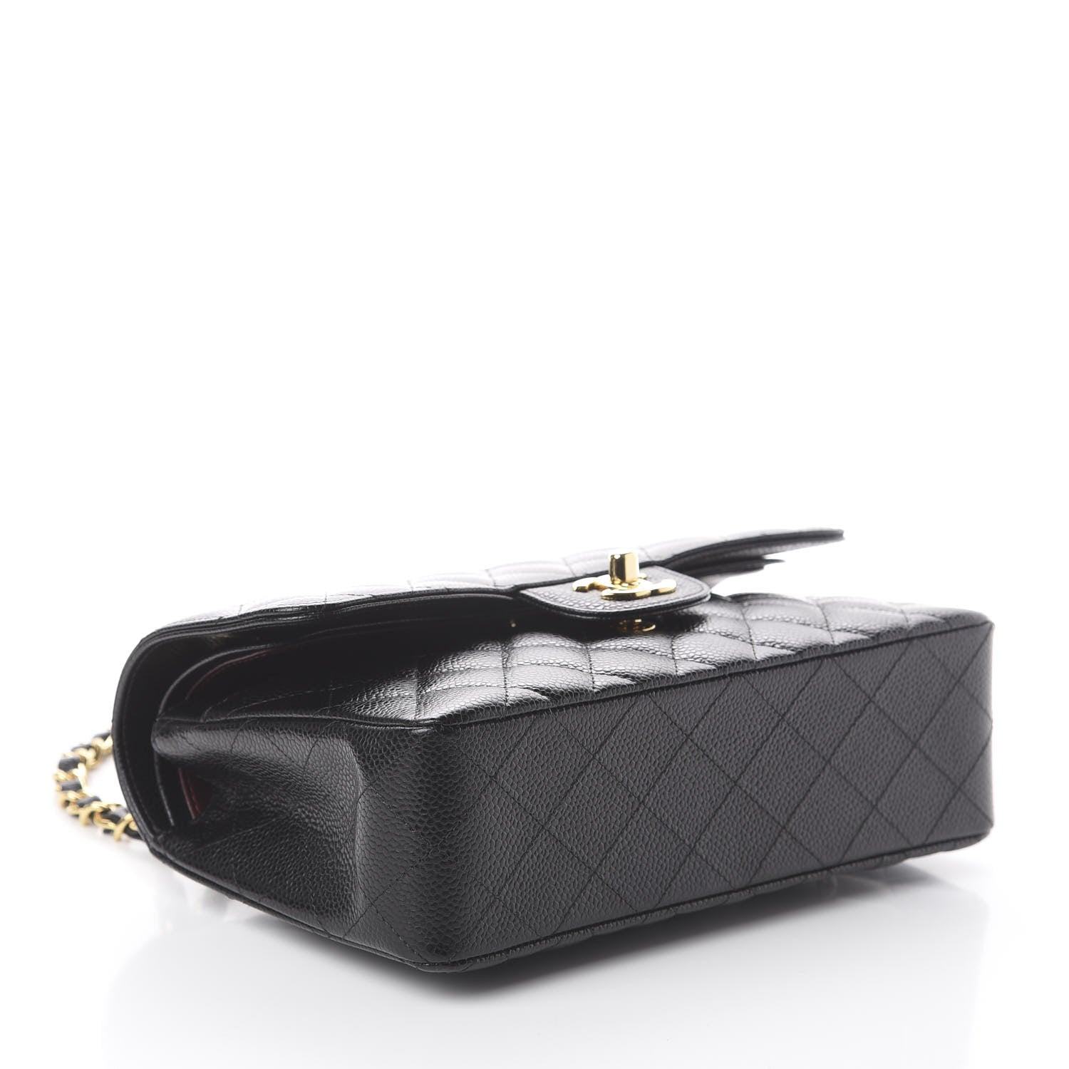 Chanel Caviar Quilted Small Double Flap Black 3 of 8