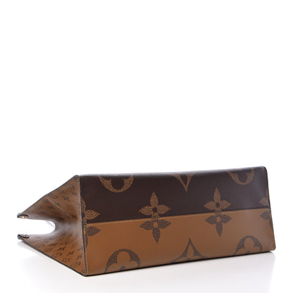 Louis Vuitton Reverse Monogram Giant Onthego GM 4 of 12