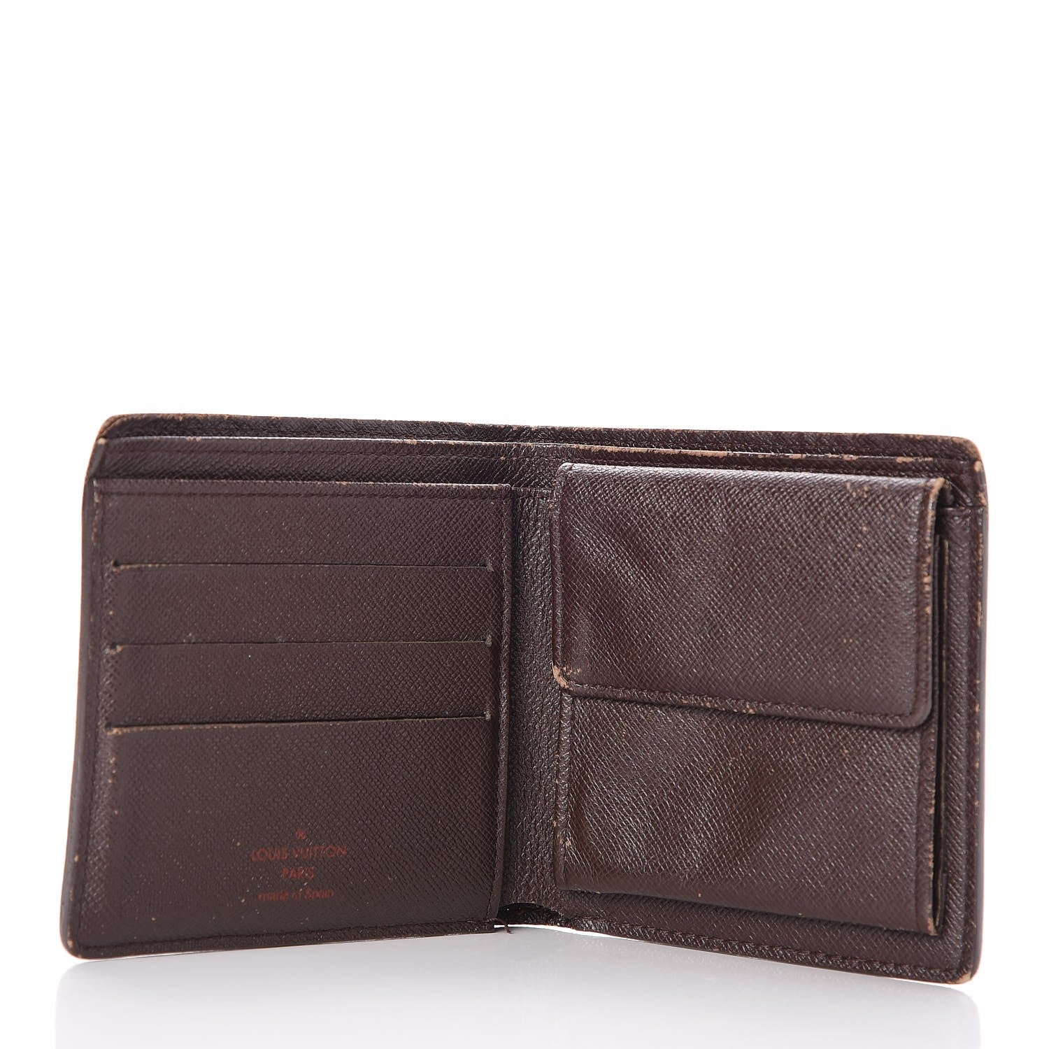 Louis Vuitton Damier Ebene Marco Wallet 6 of 9