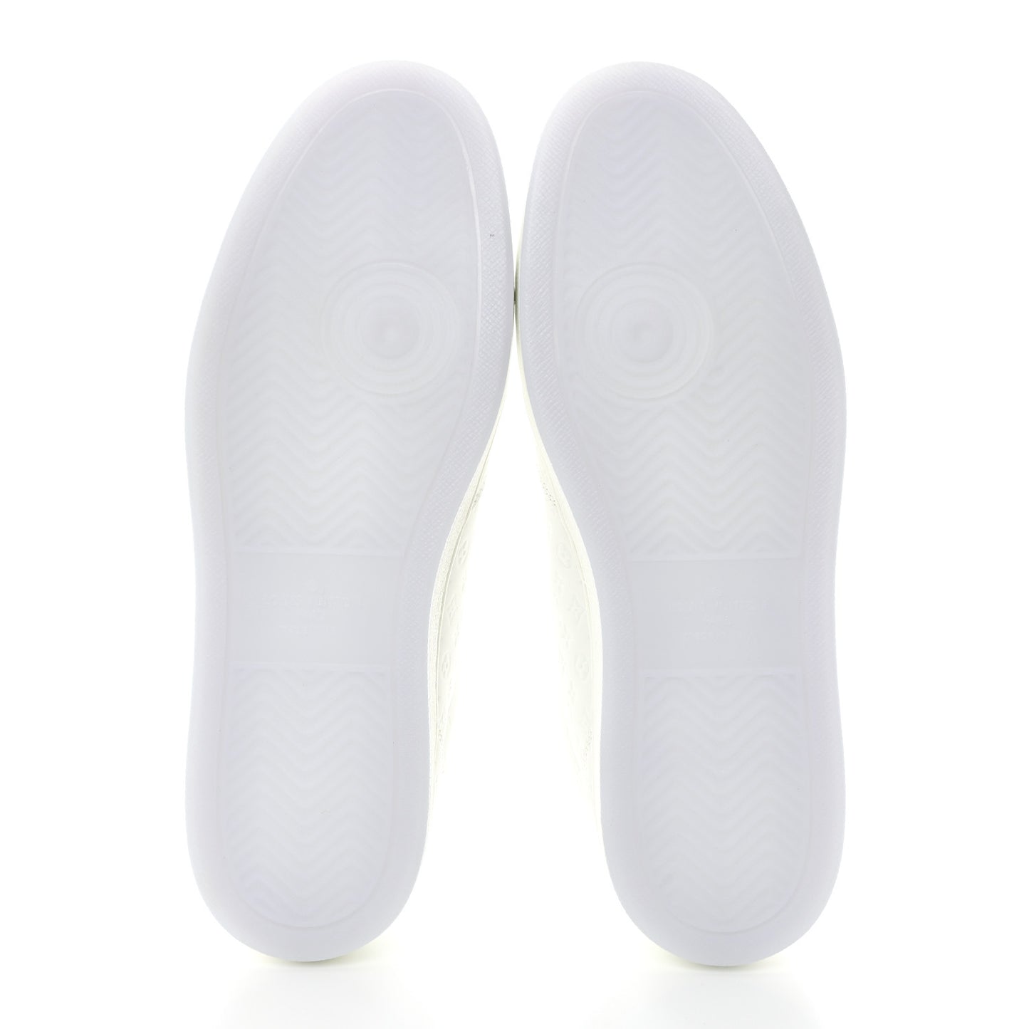 Calfskin Monogram Mens Rivoli Sneakers 9 White