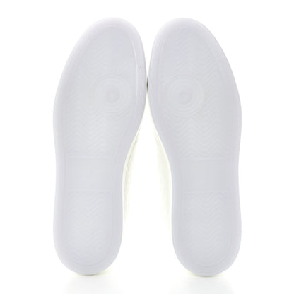 Louis Vuitton Calfskin Monogram Mens Rivoli Sneakers 9 White 5 of 11