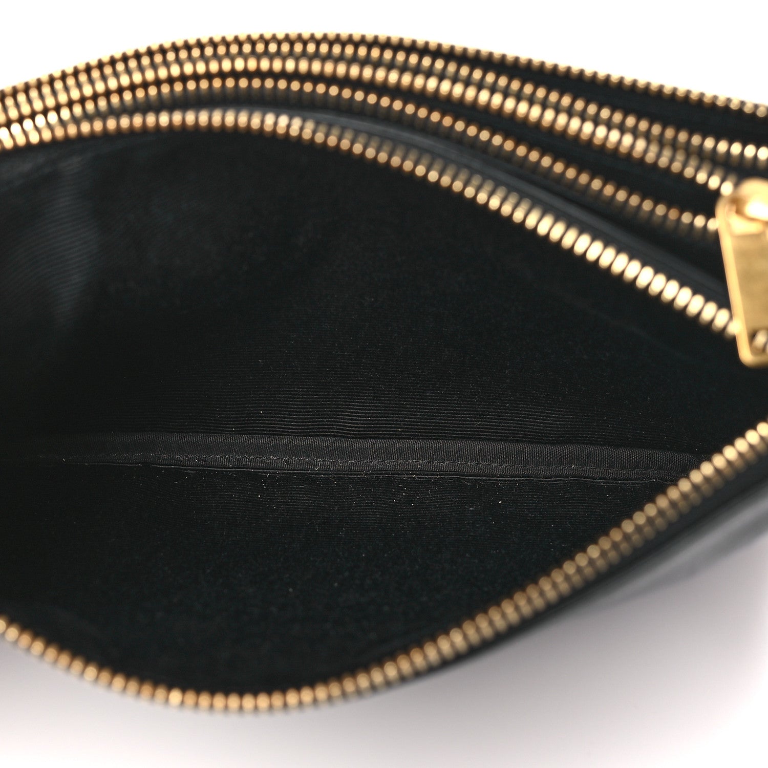 Celine Lambskin Small Trio Crossbody Bag Black 7 of 14