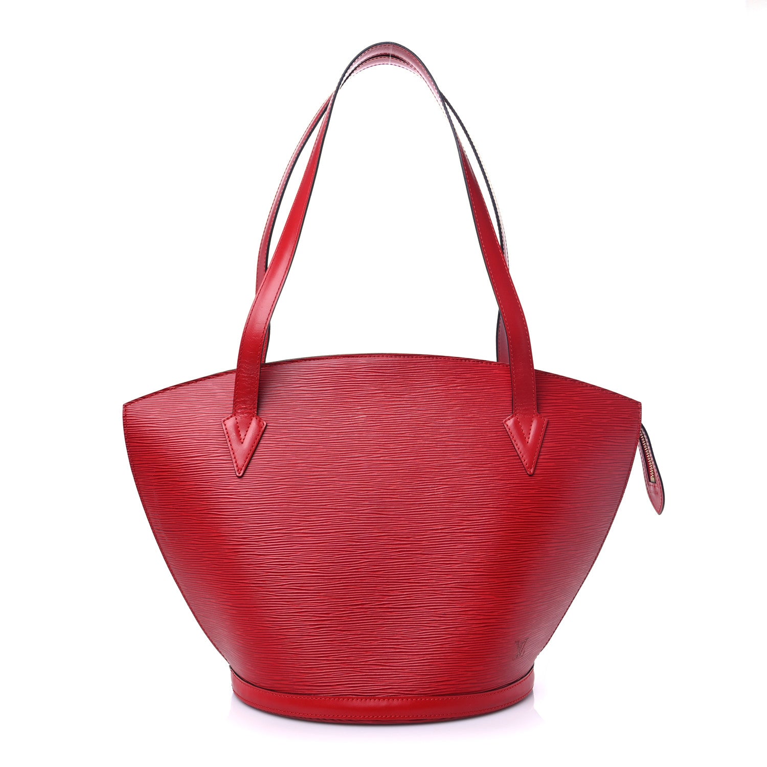 Louis Vuitton Epi Saint Jacques GM Castillan Red 1 of 10