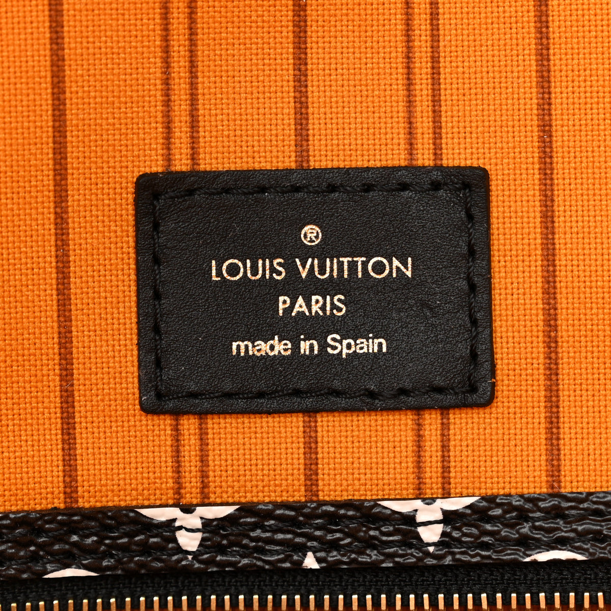 Louis Vuitton Monogram Giant Jungle Neverfull MM Black 6 of 10