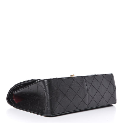 Chanel Aged Calfskin Quilted 2.55 Reissue 226 Flap Black 4 of 13
