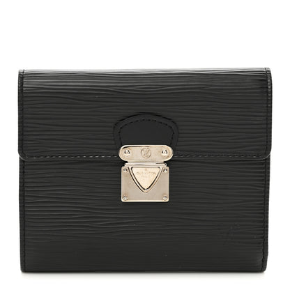 Louis Vuitton Epi Koala Wallet Black 1 of 6