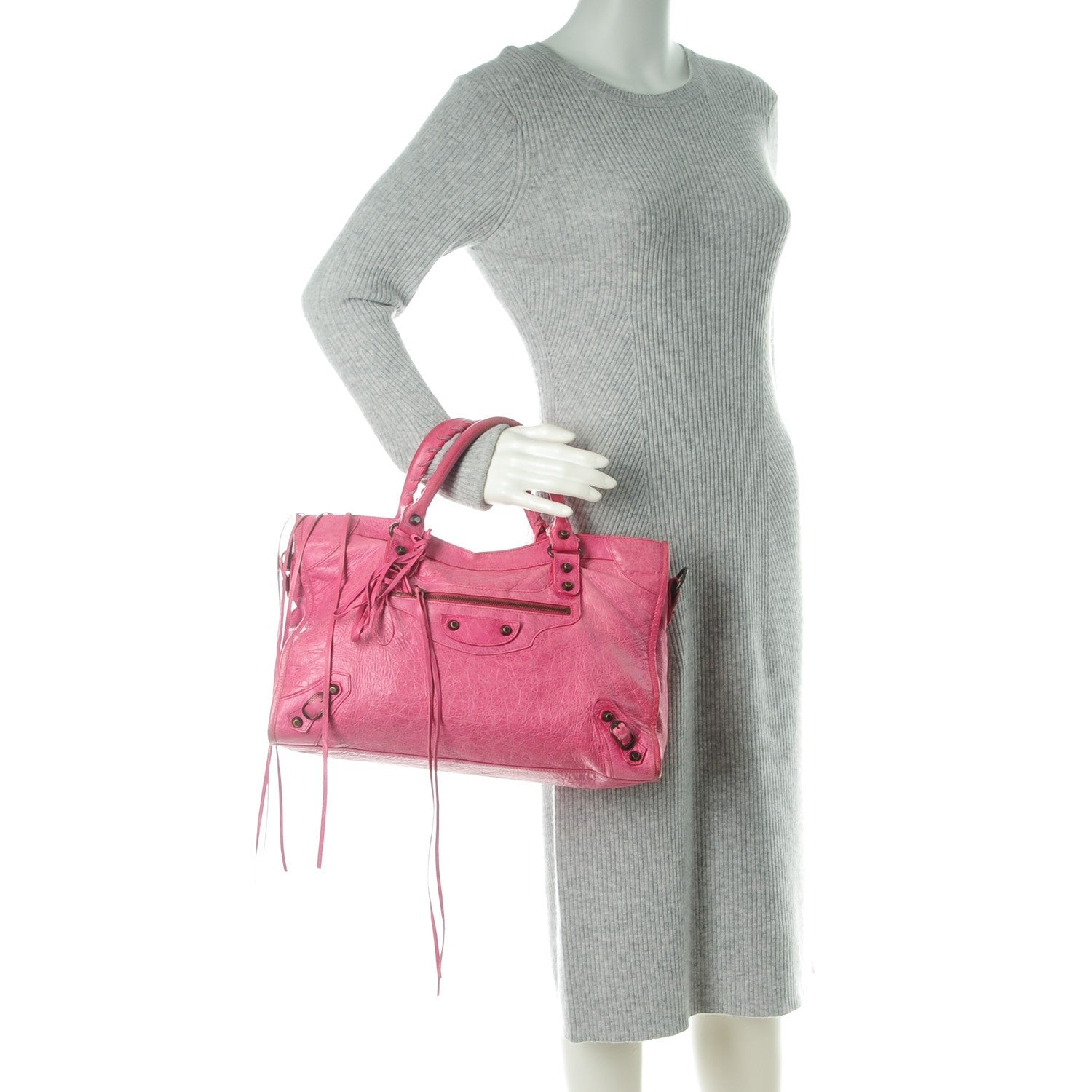 Balenciaga Agneau Classic Hardware City Sorbet 2 of 8