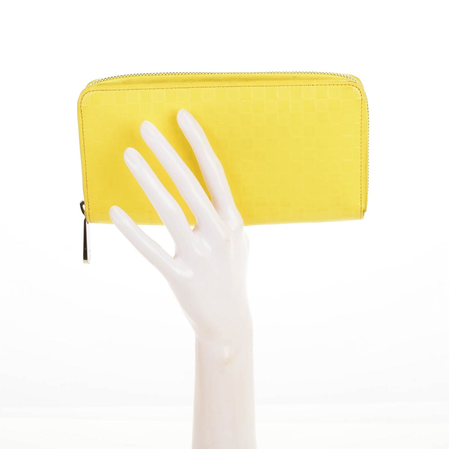 Damier Facette Zippy Wallet Yellow