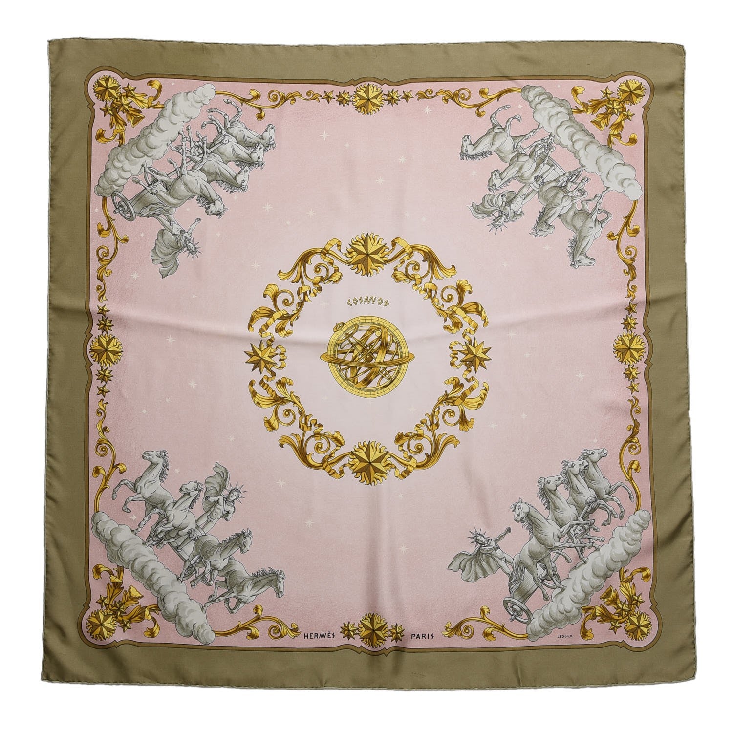 Hermes Silk Cosmos Scarf 90 1 of 15