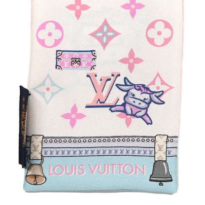 Louis Vuitton Silk Monogram Rodeo Bandeau Rose 3 of 4