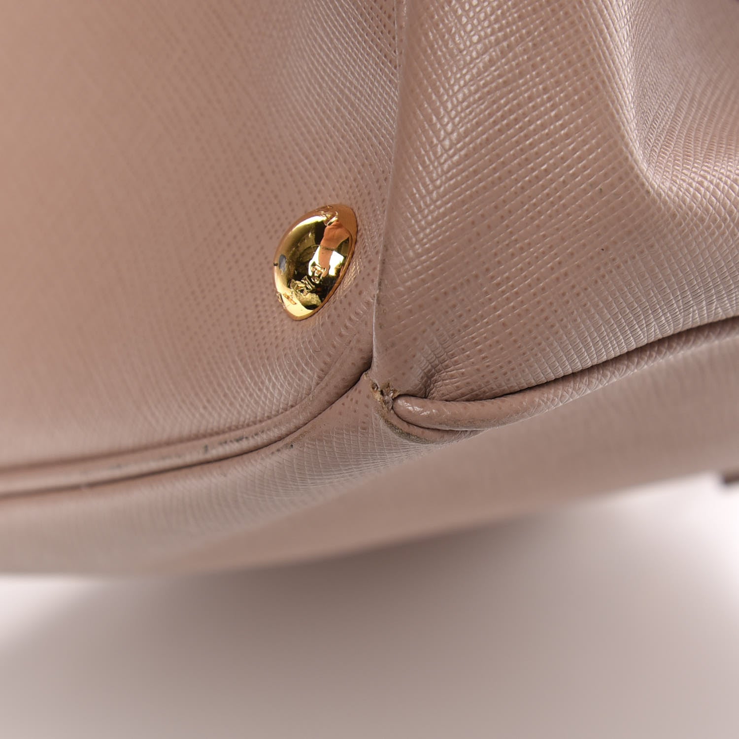 Prada Saffiano Small Galleria Double Zip Tote Cammeo 17 of 17
