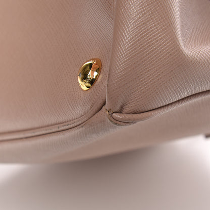 Prada Saffiano Small Galleria Double Zip Tote Cammeo 17 of 17
