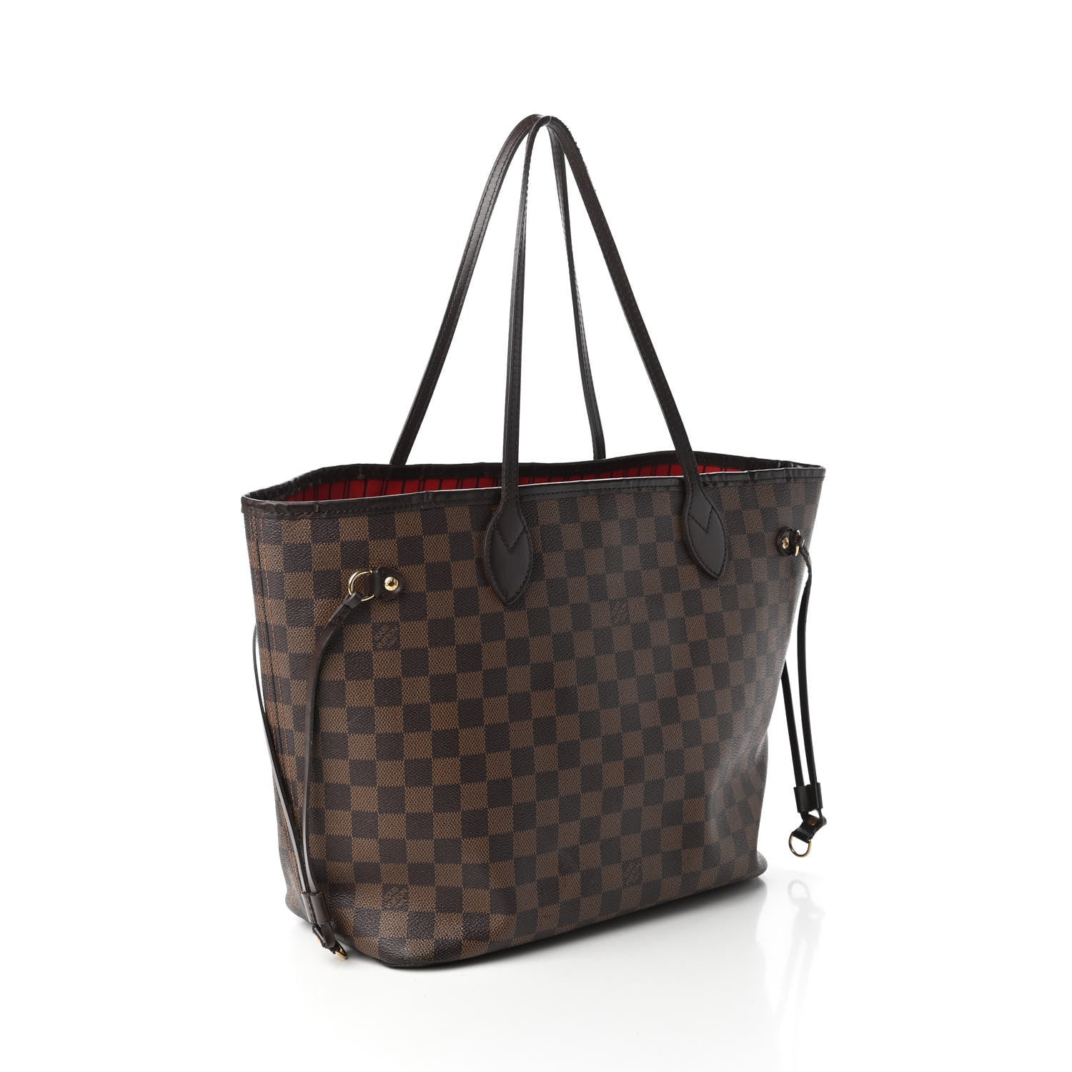 Louis Vuitton Damier Ebene Neverfull MM 3 of 10