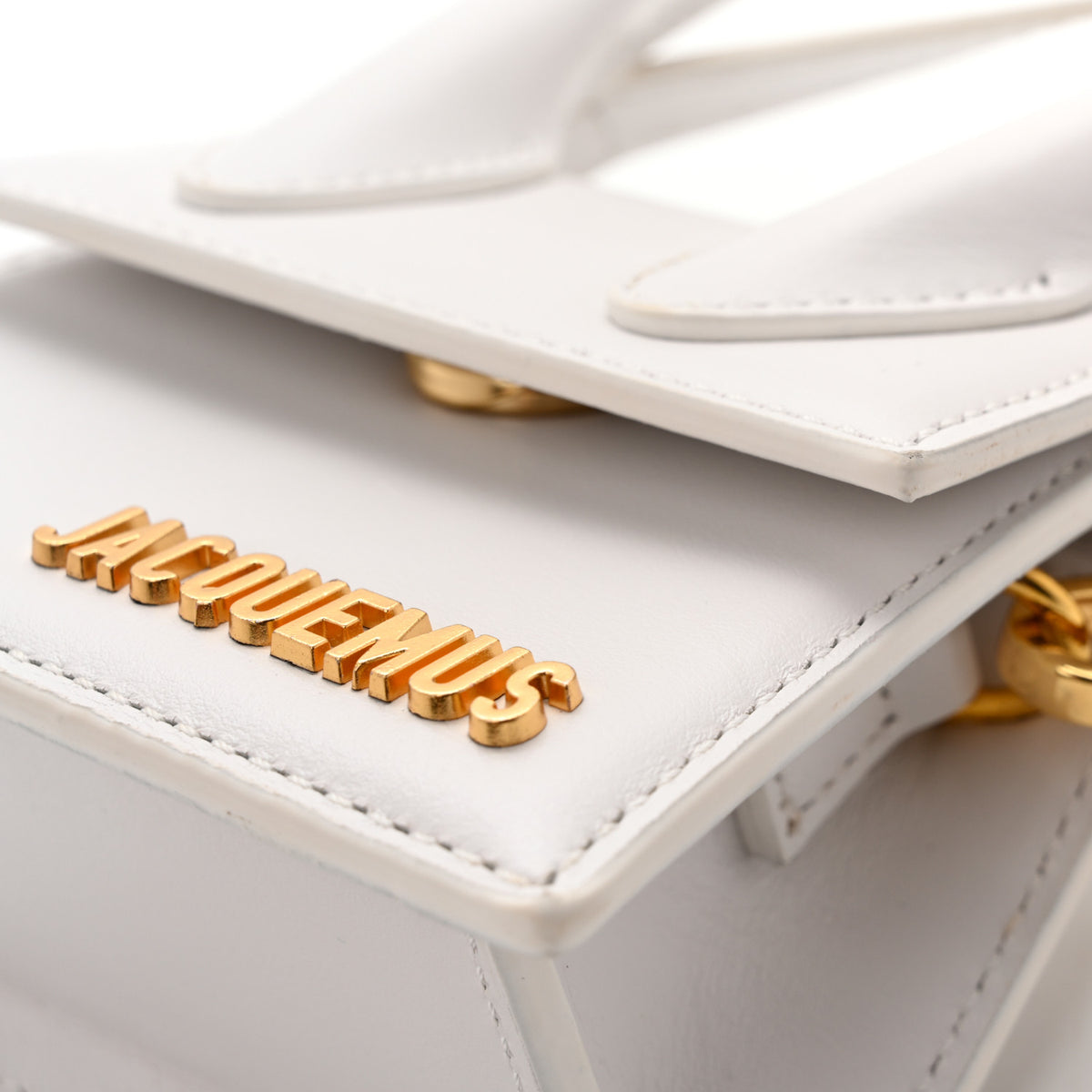 Smooth Calfskin Le Chiquito White