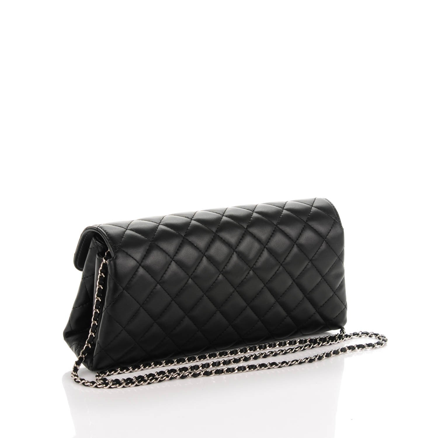 Chanel Lambskin By 4 Flap Crossbody Black 3 of 7