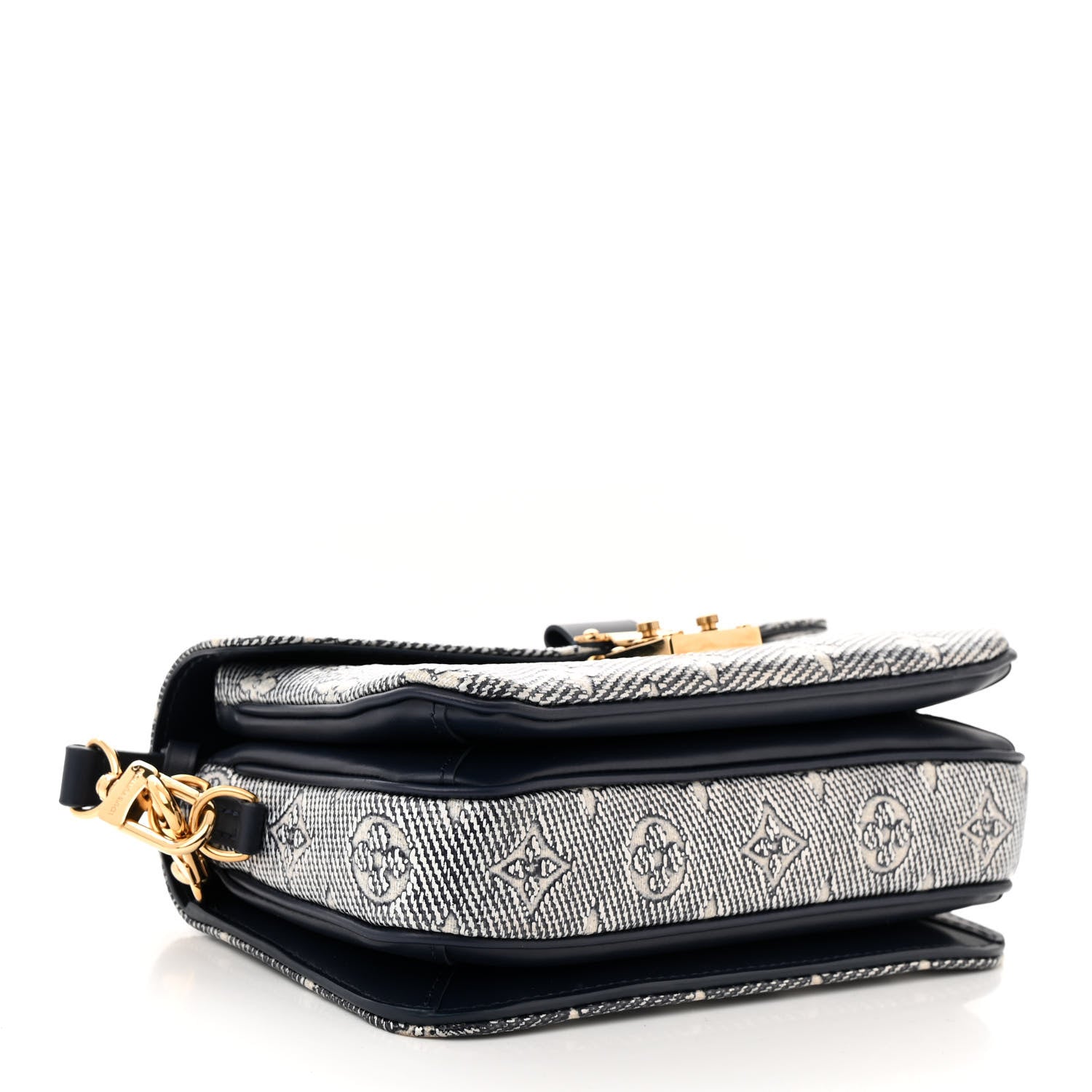 Louis Vuitton Monoglam Pochette Metis East West Blue 4 of 9