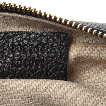 Gucci Pebbled Calfskin Small Soho Disco Bag Black 6 of 7