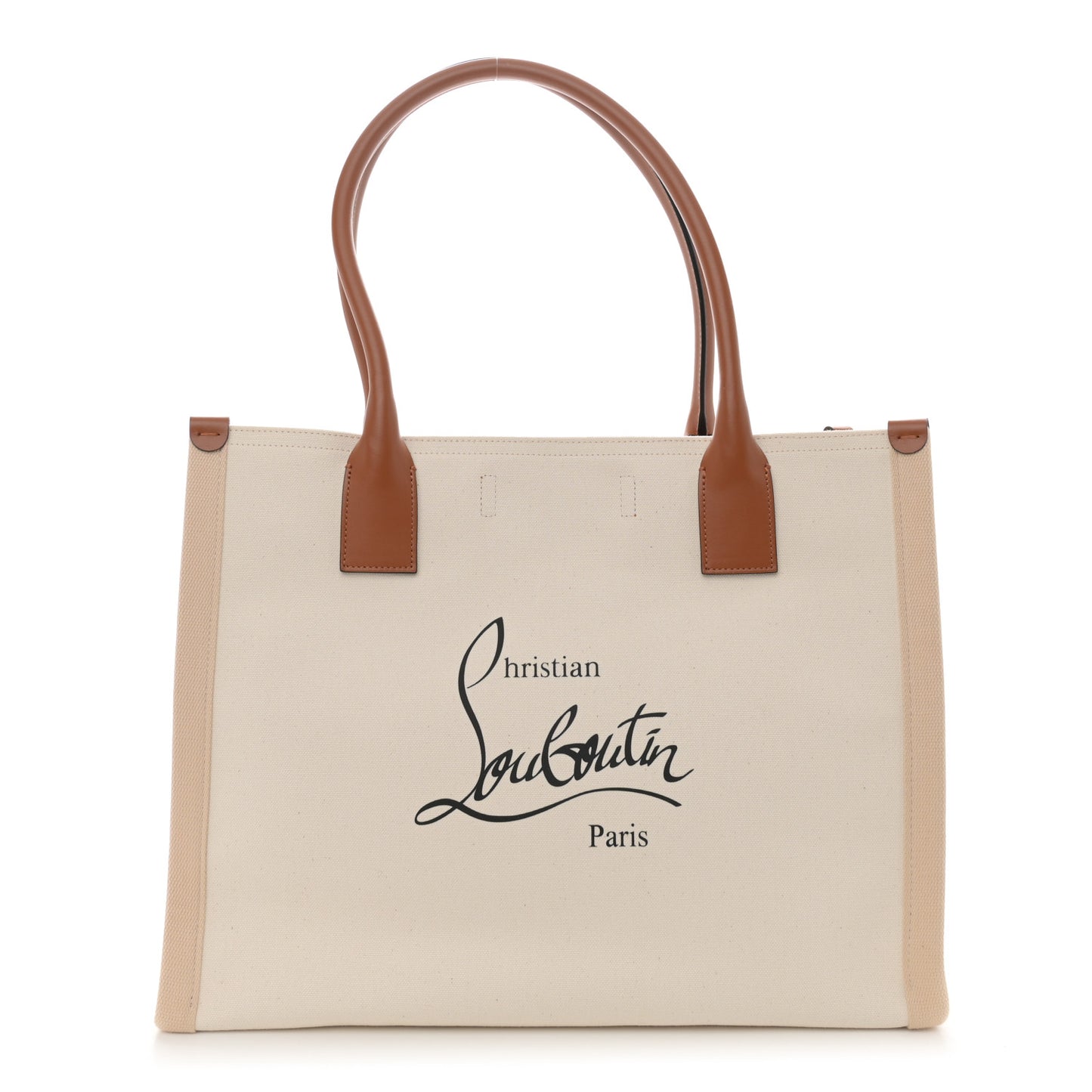 Canvas Nastroloubi Tote Natural Black