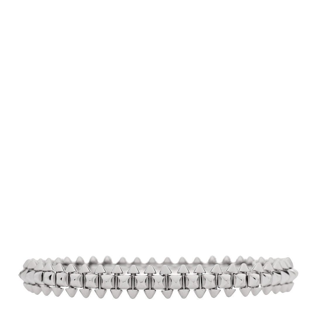18K White Gold Medium Clash De Cartier Bracelet 17
