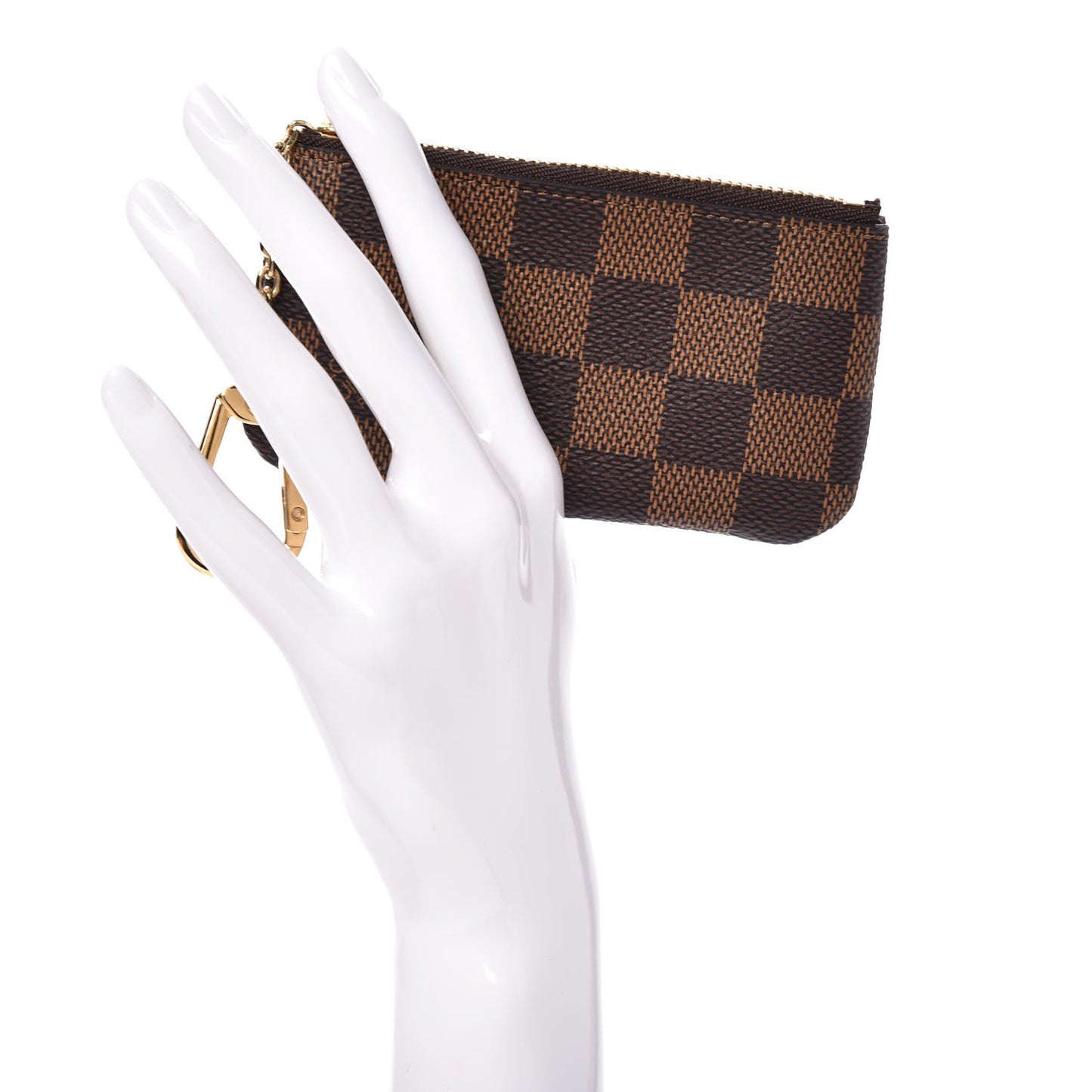 Damier Ebene Key Pouch