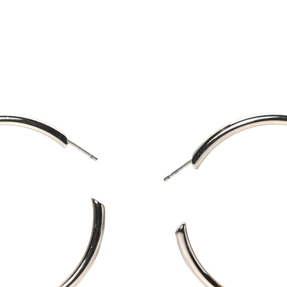 Louis Vuitton My LV Hoop Earrings Silver 3 of 5