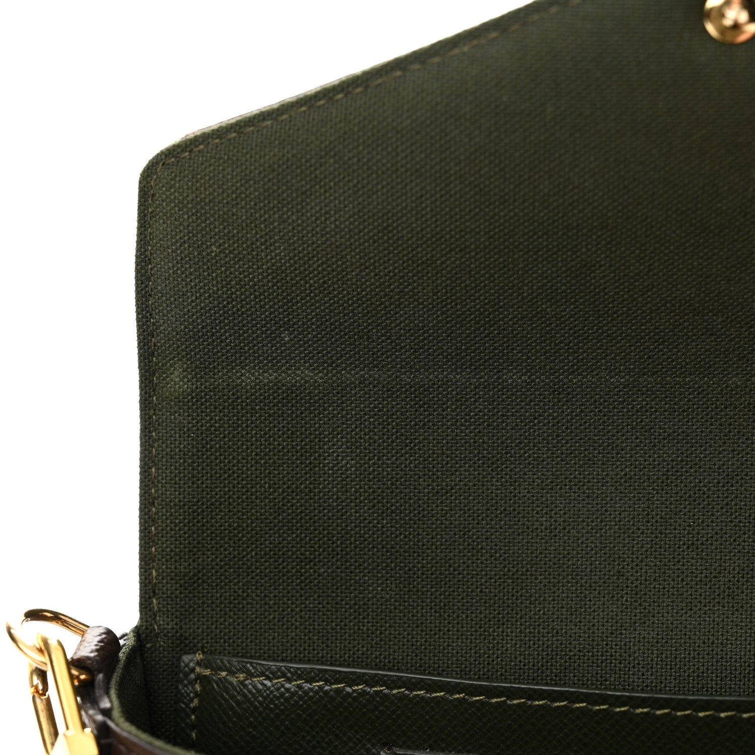 Louis Vuitton Monogram Felicie Strap & Go Kaki 11 of 12