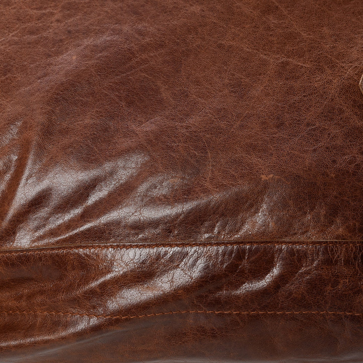 Agneau Classic Hardware Day Hobo Sienna