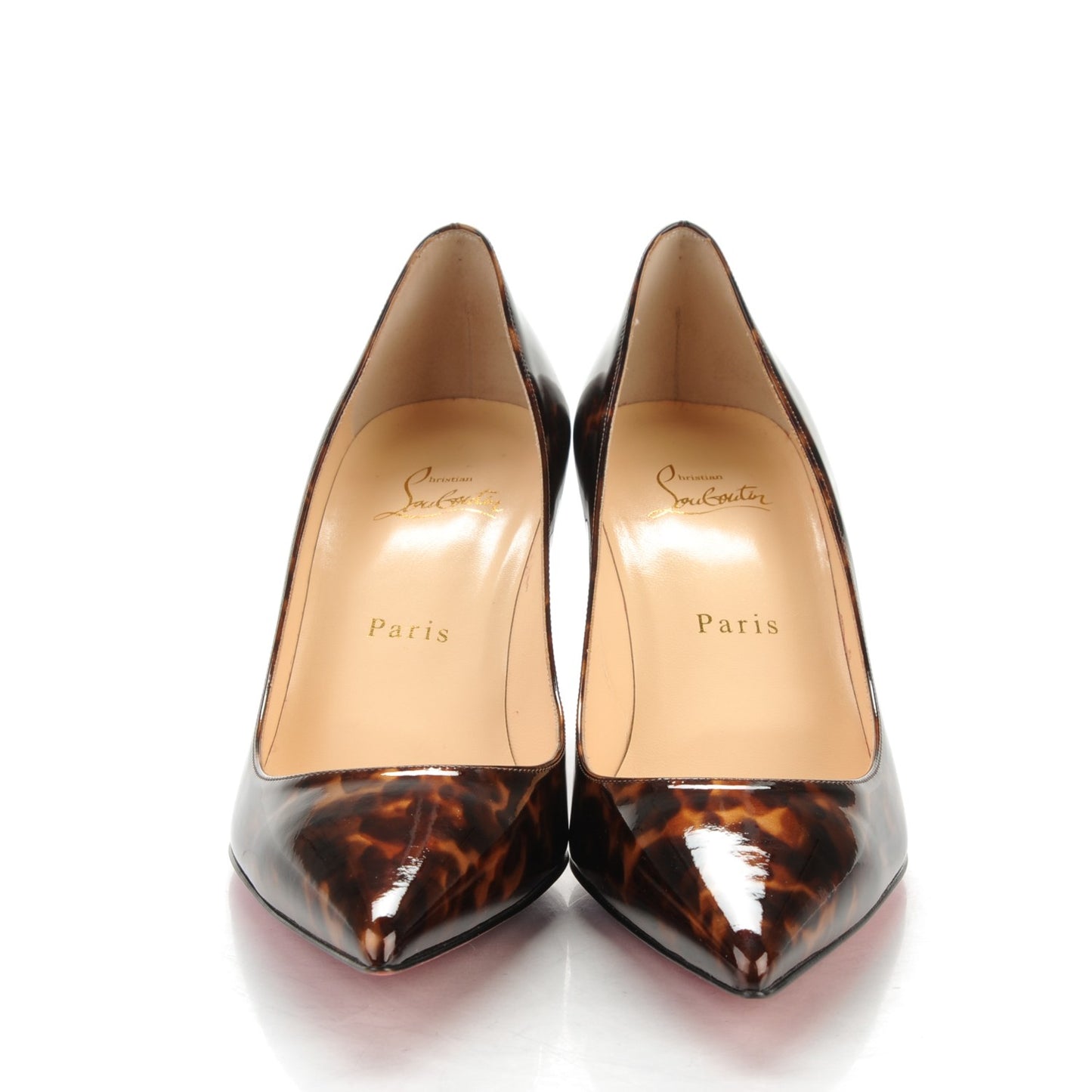 Patent Tartaruga Decollete 554 70 Pumps 37.5 Testa Di Moro