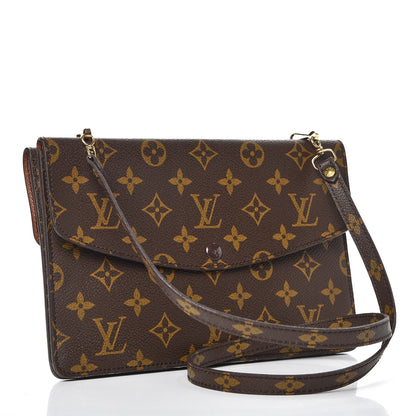 Louis Vuitton Monogram Pochette Double Rabat 3 of 13
