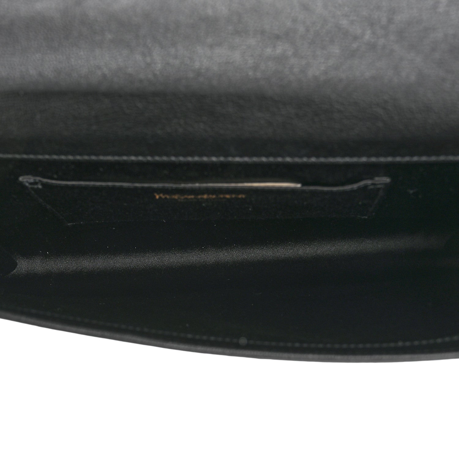 Saint Laurent Calfskin Monogram Large Belle De Jour Clutch Black 5 of 11