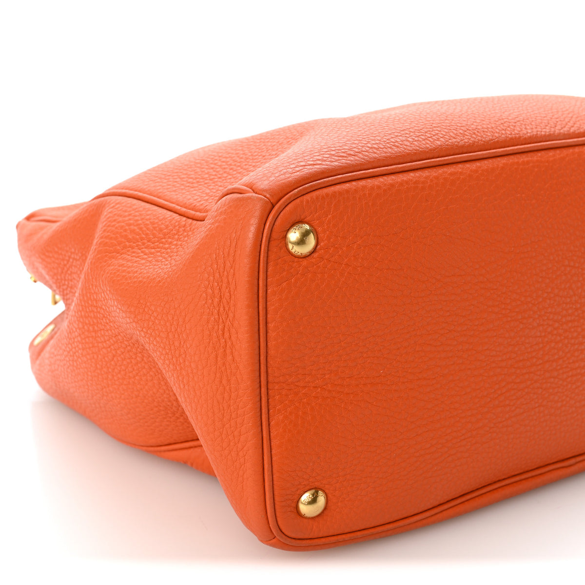 Vitello Daino Tote Papaya