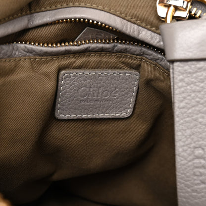 Chloe Calfskin Medium Marcie Satchel Cashmere Grey 6 of 13