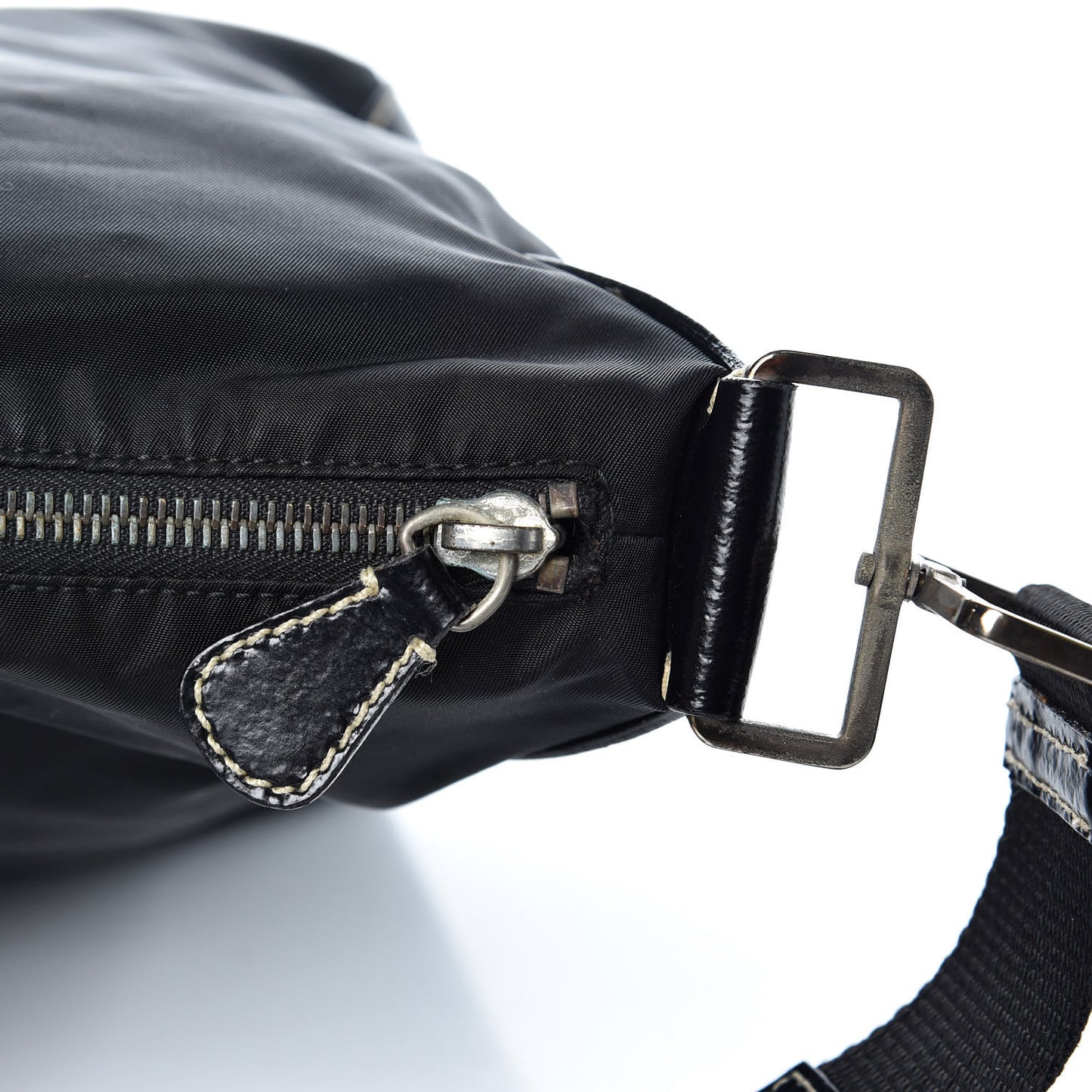 Tessuto Nylon Hobo Black