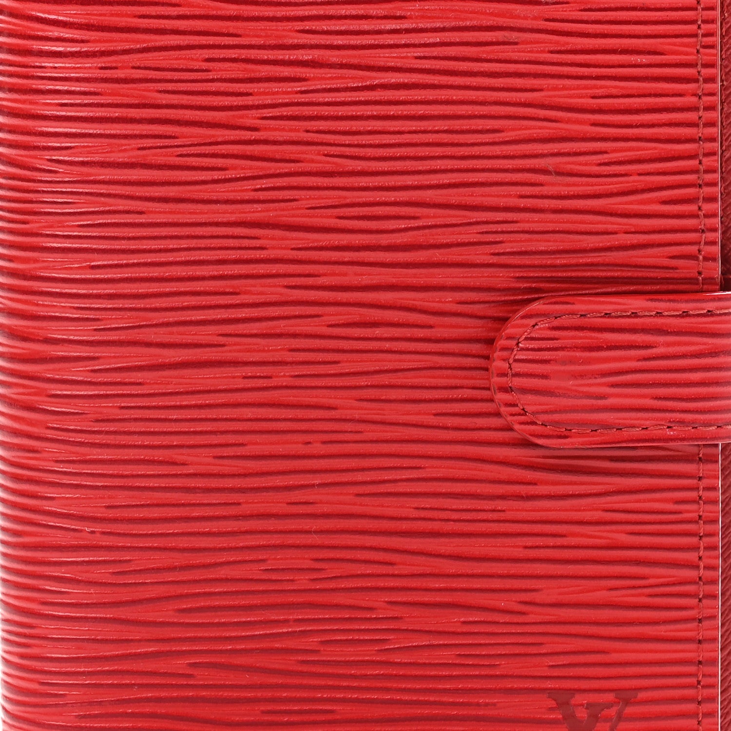 Louis Vuitton Epi Small Ring Agenda Cover Castillan Red 7 of 9