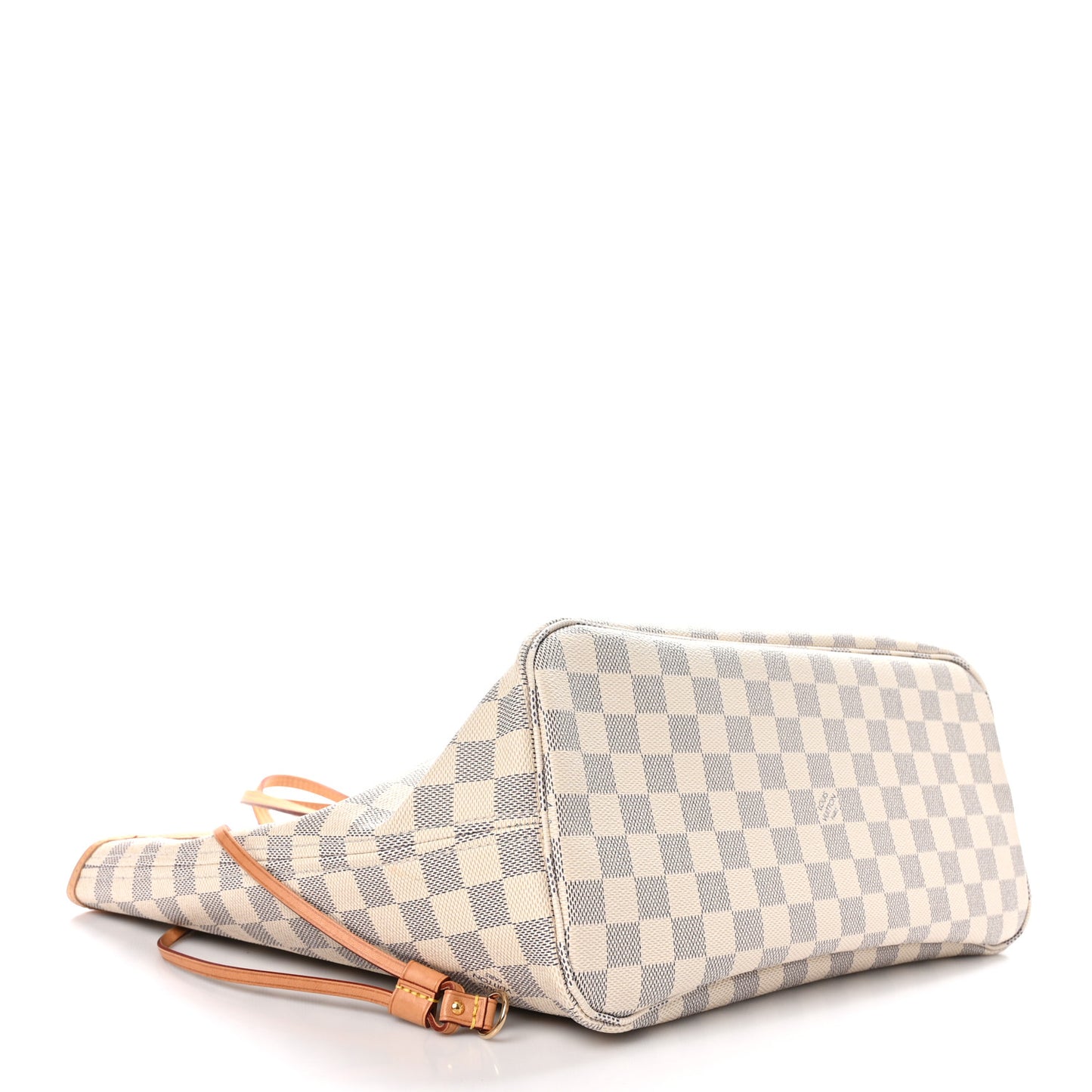 Damier Azur Neo Neverfull MM Rose Ballerine