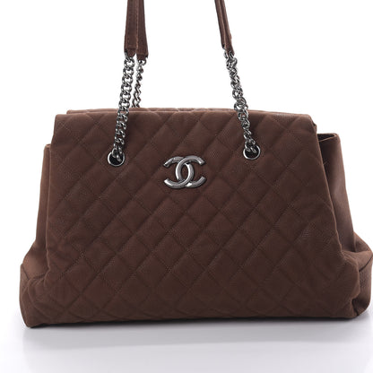 Chanel Iridescent Caviar Quilted Shoulder Bag Brown 8 of 12