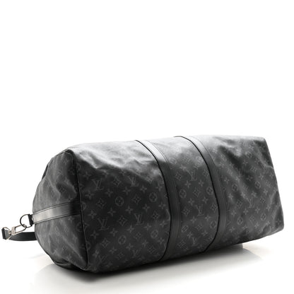 Louis Vuitton Monogram Eclipse Keepall Bandouliere 55 3 of 14