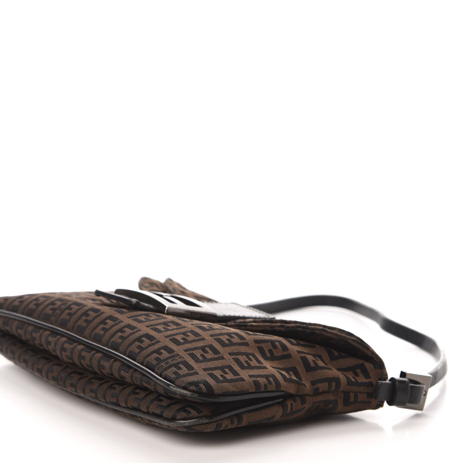 Fendi Zucchino Baguette Brown 14 of 18
