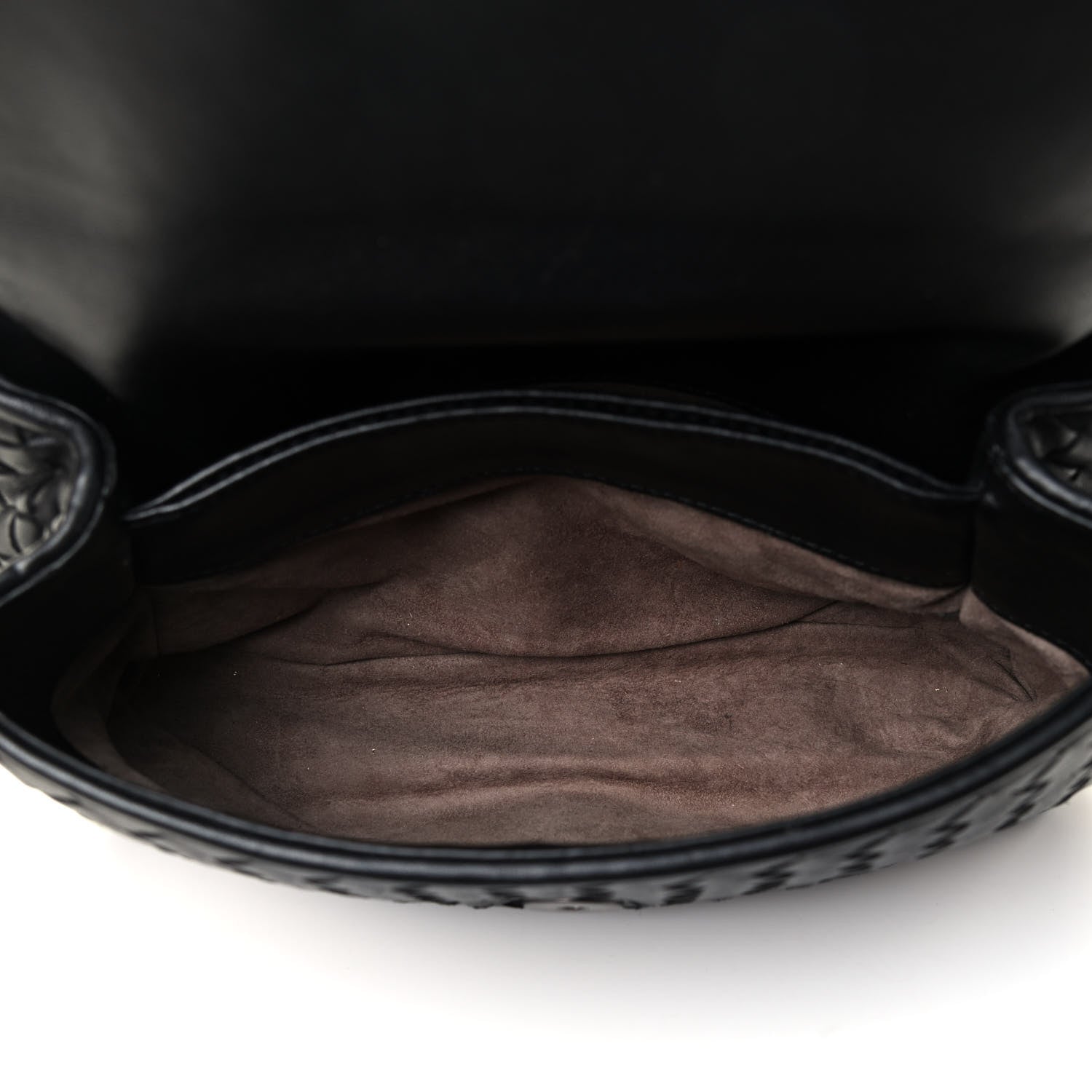 Bottega Veneta Nappa Intrecciato Baby Olimpia Shoulder Bag Black 4 of 4