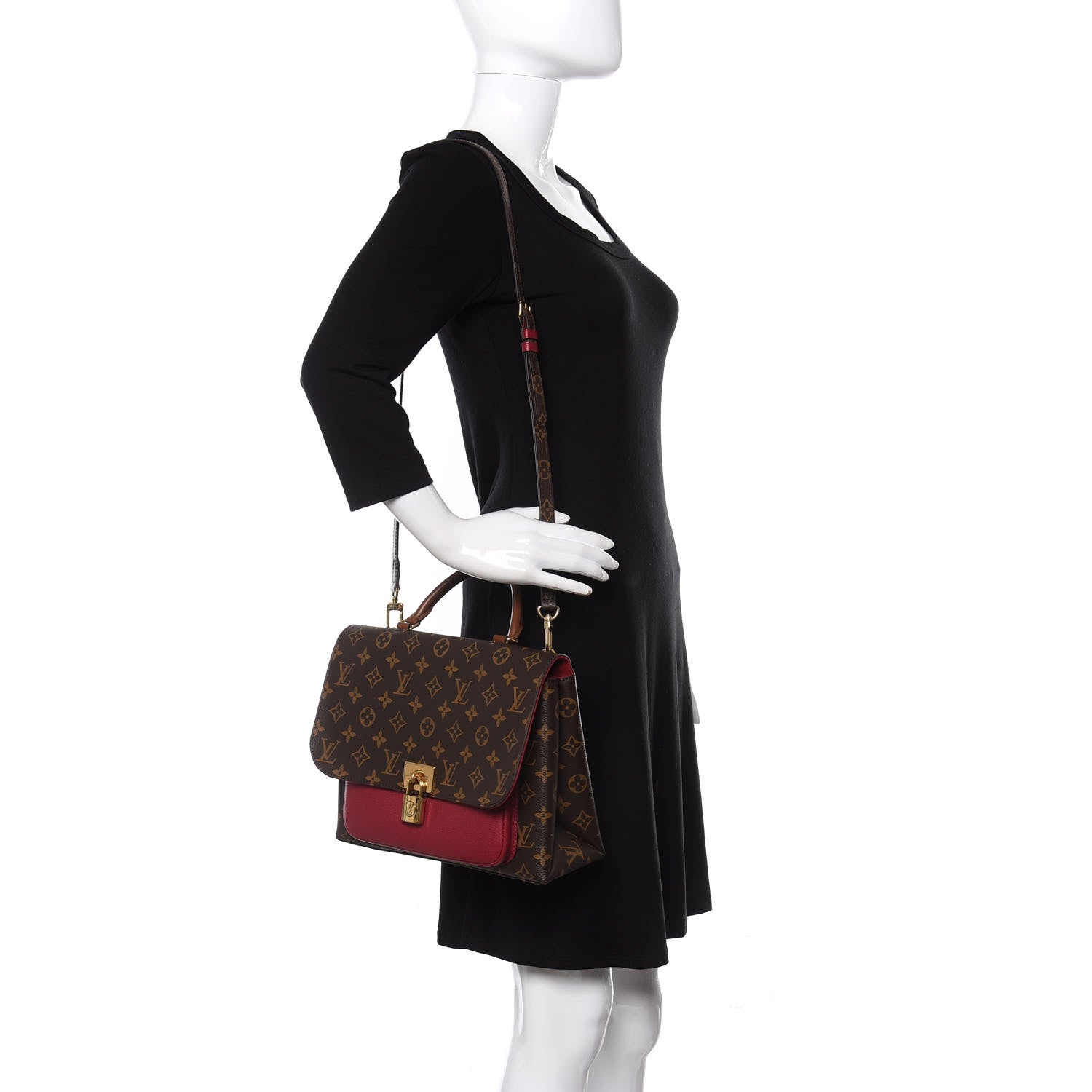 Louis Vuitton Monogram Marignan Lie De Vin 2 of 9