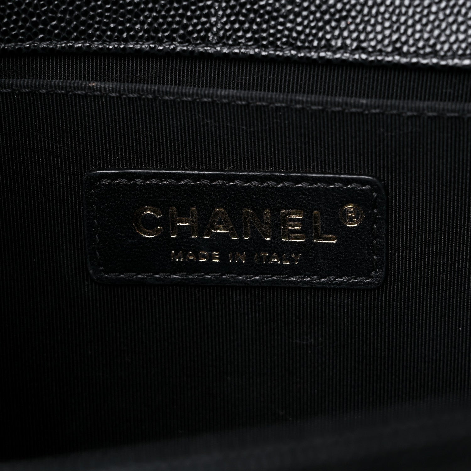 Chanel Caviar Quilted Medium Boy Flap Black 6 of 14